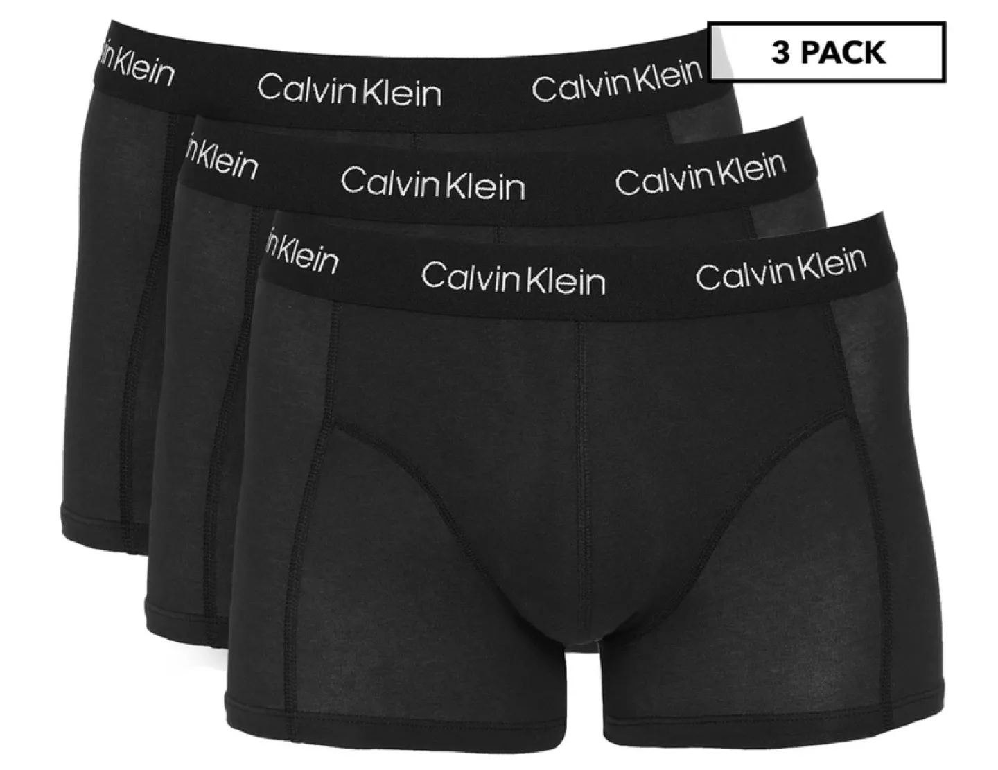 Calvin Klein Black Boxers - 3 Pack image indicator(3)