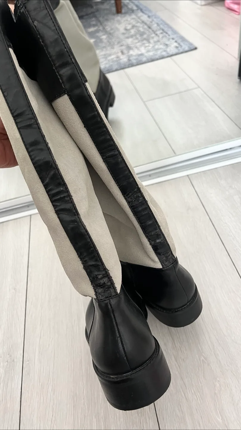 VICTORIAS SECRET knee high boots - size 9B image indicator(5)