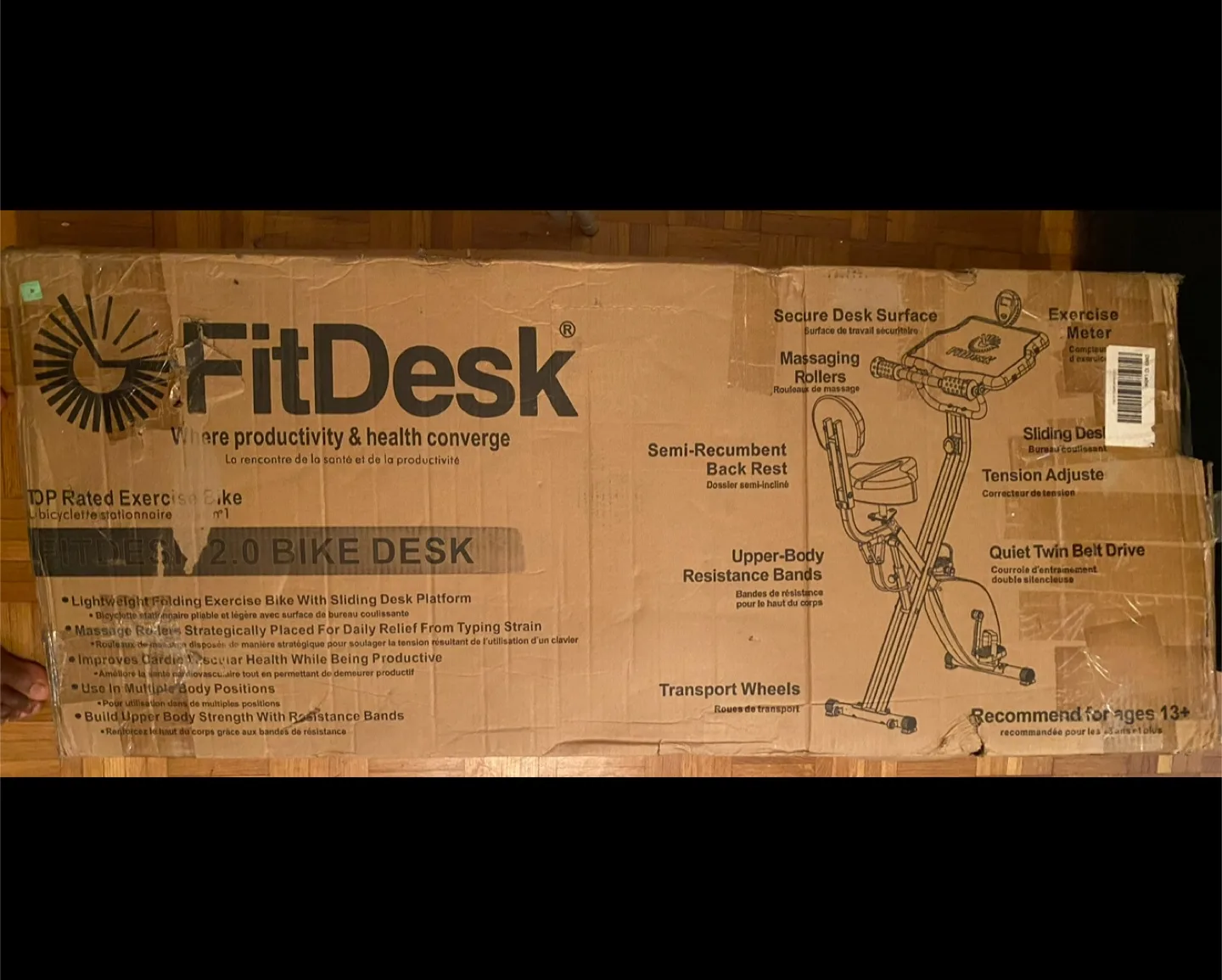 💥NEW 💥FitDesk  Ride Exercise Bike🚴‍♀️ image indicator(5)