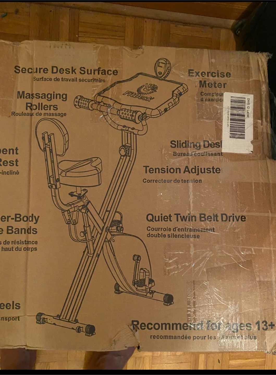 💥NEW 💥FitDesk  Ride Exercise Bike🚴‍♀️ image indicator(4)