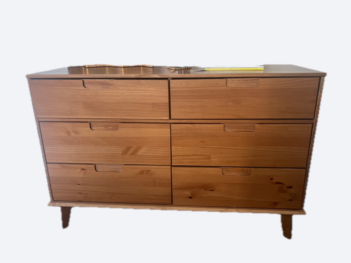 Wooden Dresser with Six Drawers - photo 3