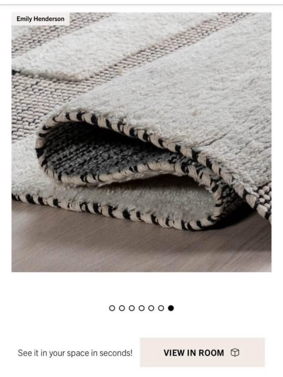 Emily Henderson wool Rug - photo 2