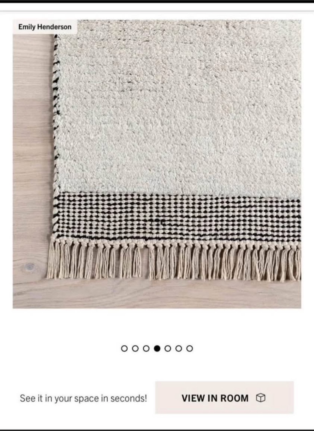 Emily Henderson wool Rug - photo 5