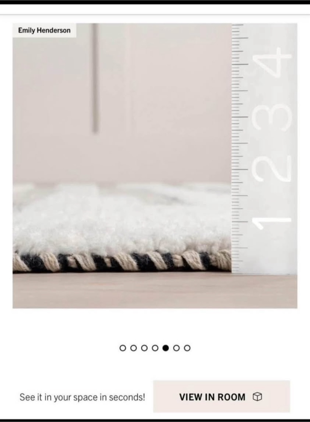 Emily Henderson wool Rug - photo 4
