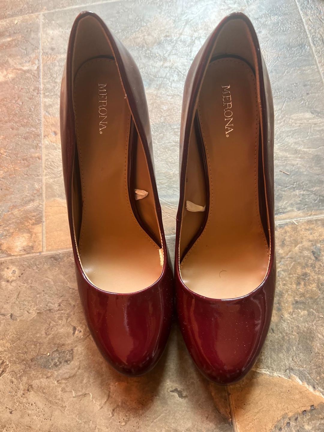 Burgundy Heels