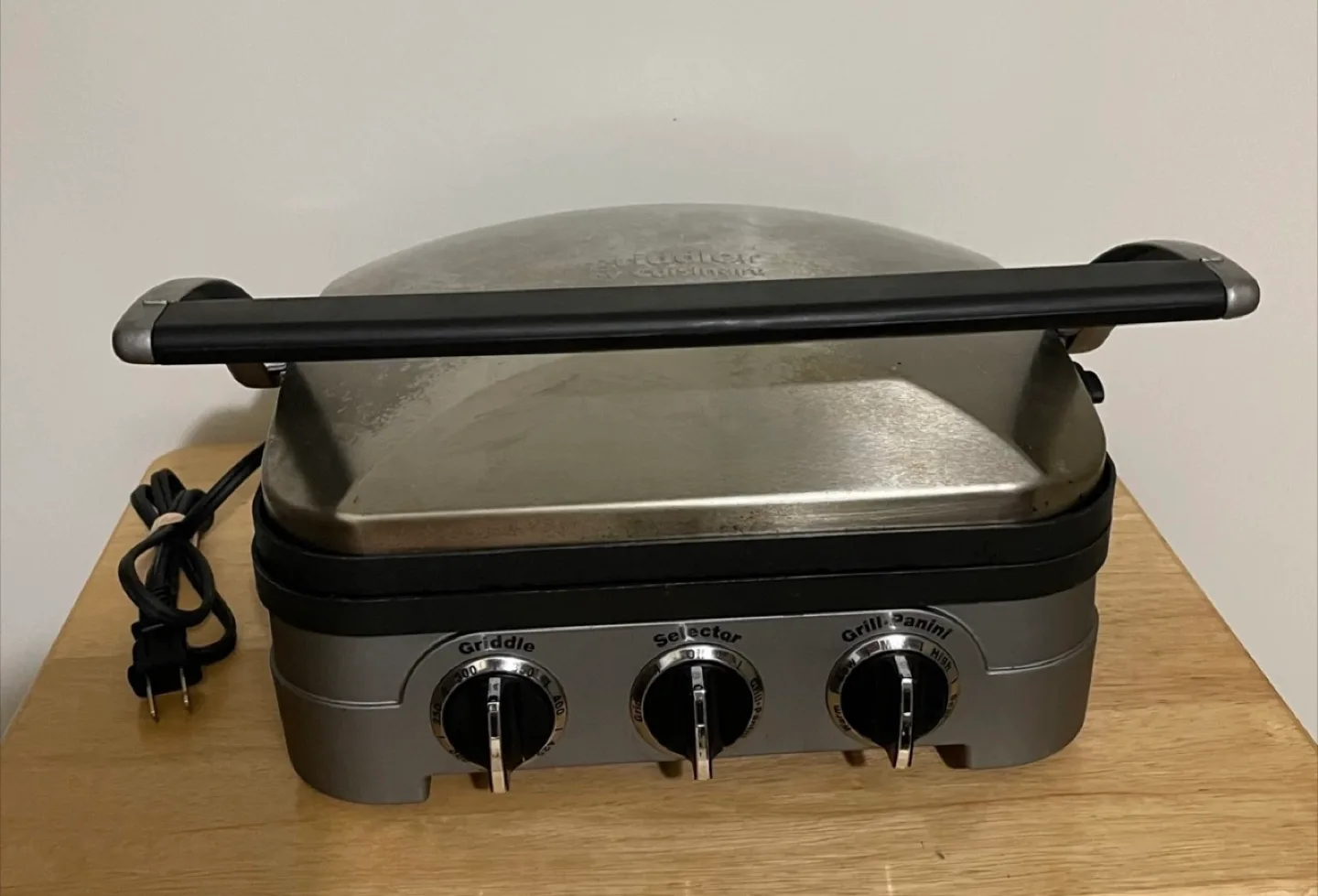 Cuisinart 5-in-1 Electric Indoor Grill & Griddler - Silver image indicator(2)