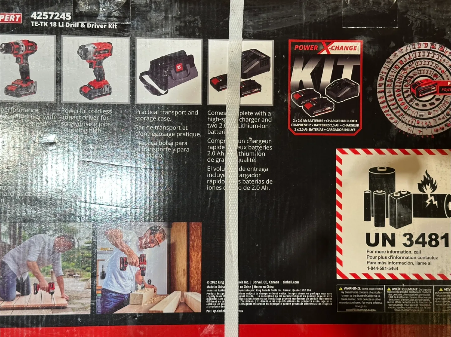 Einhell Power Drill & Driver Kit image indicator(3)