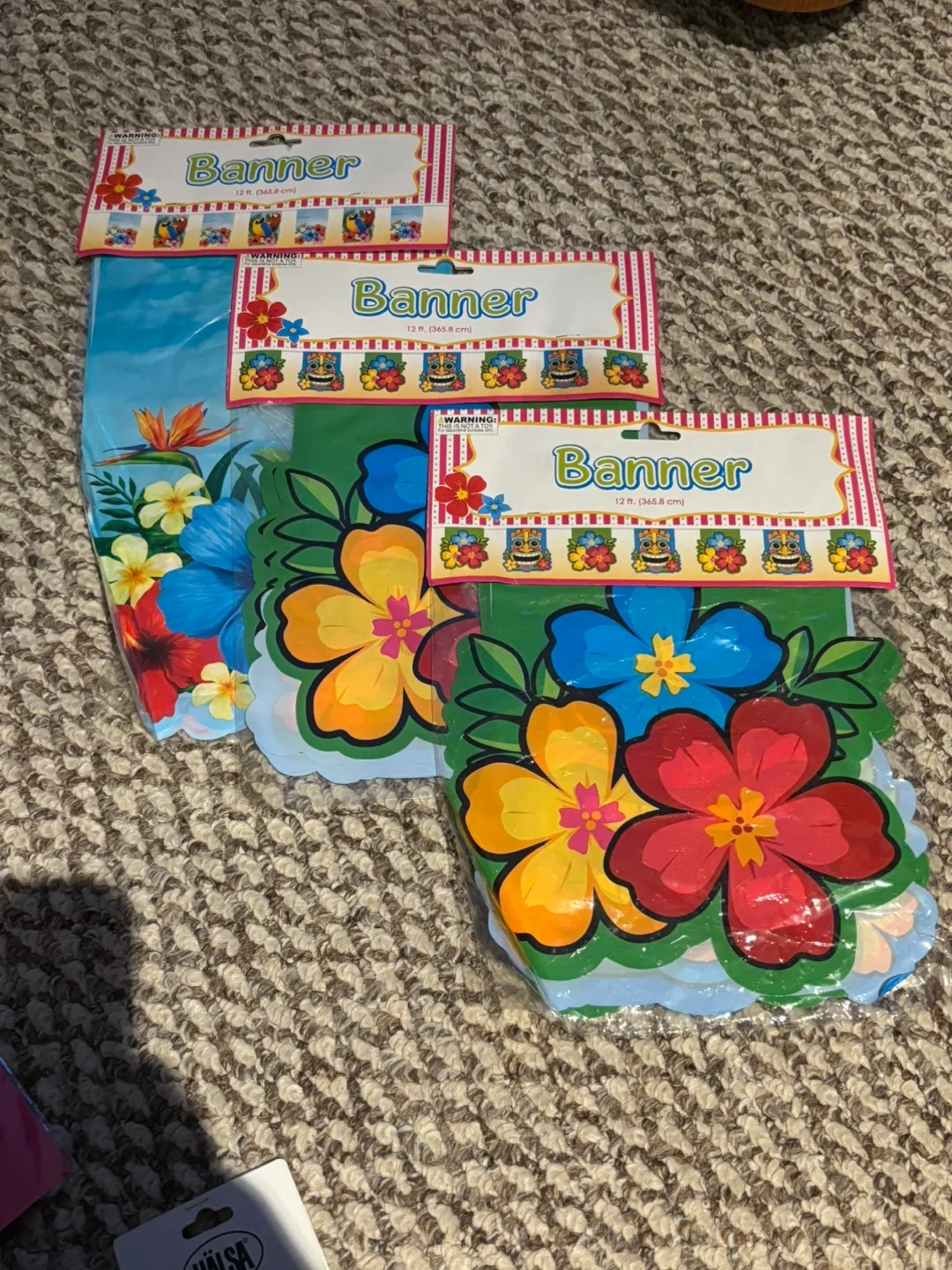 Luau Party Banners (3) thumbnail