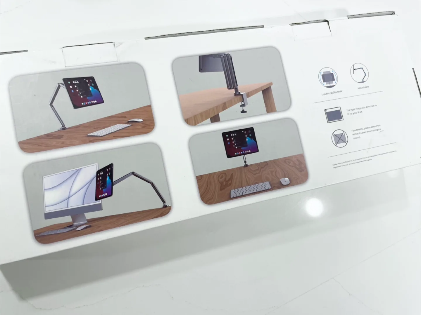 Adjustable Magnetic Stand for iPad 12.9" New! image indicator(4)