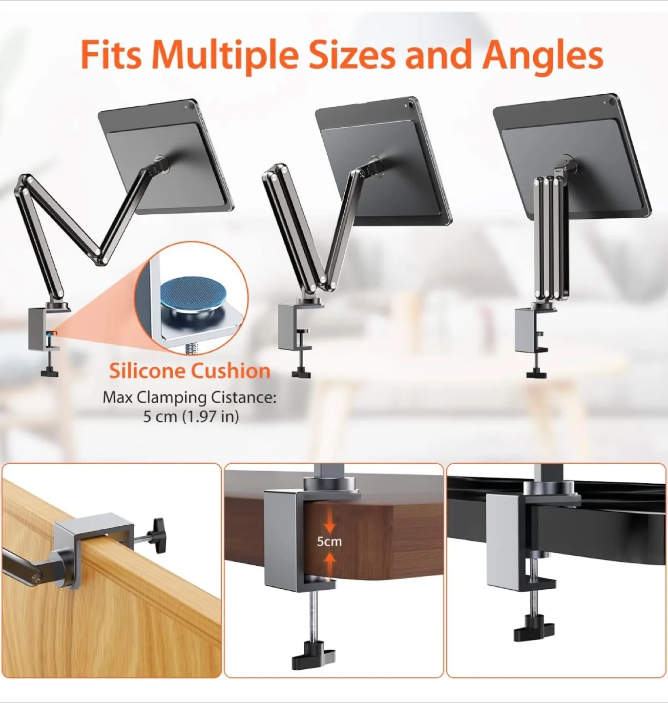 Adjustable Magnetic Stand for iPad 12.9" New! image indicator(9)