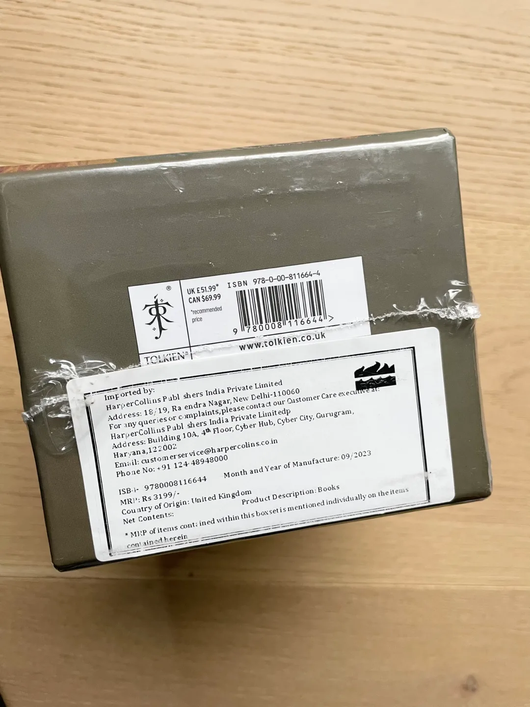 The Tolkien Treasury: Set of 4 Hardcover Books. Sealed. image indicator(5)