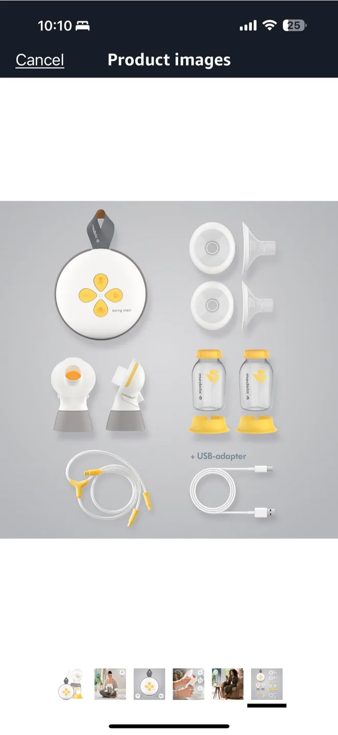Medela Swing Maxi Double Breast Pump image indicator(4)