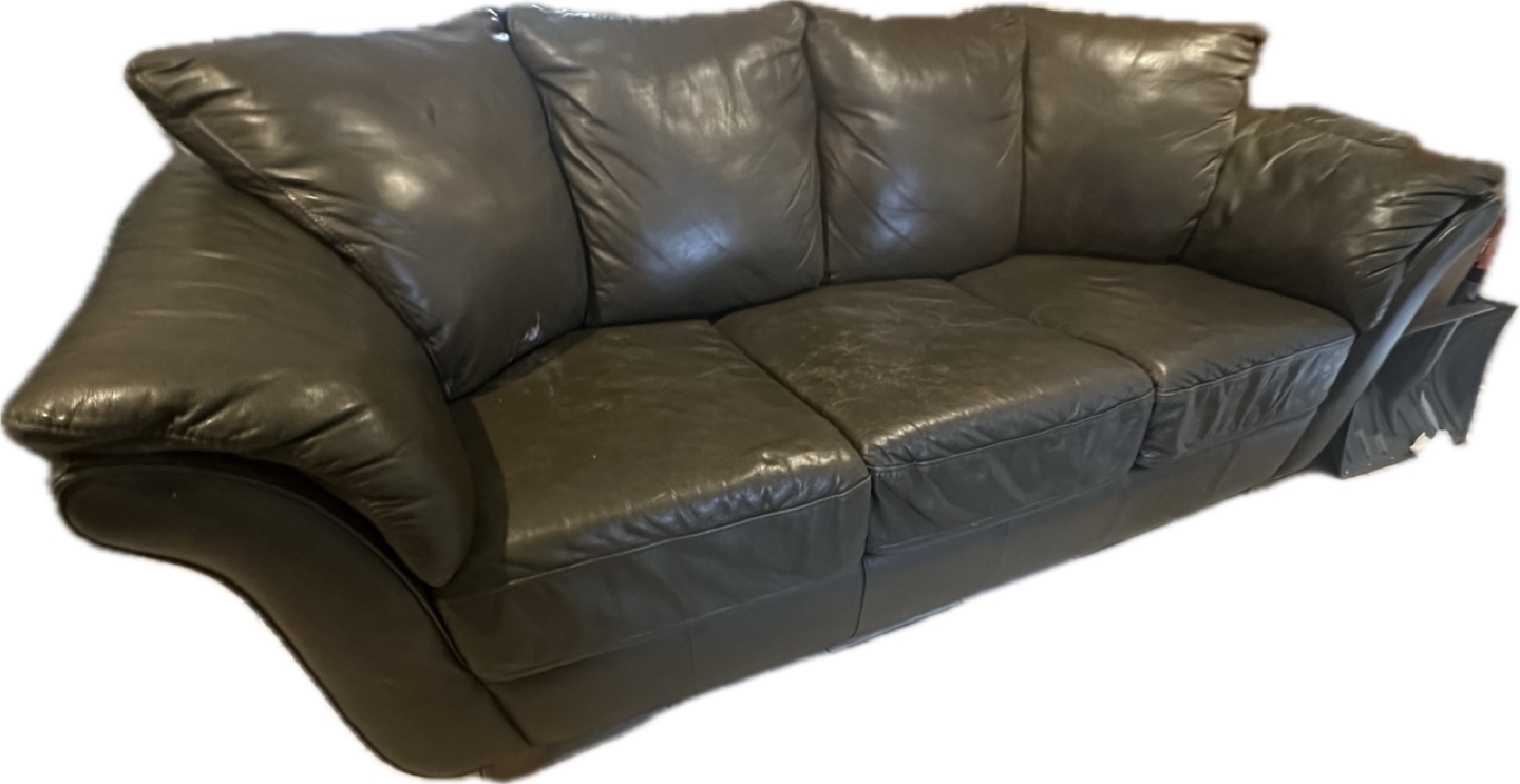 Free Couch AND Glass Table With Chairs