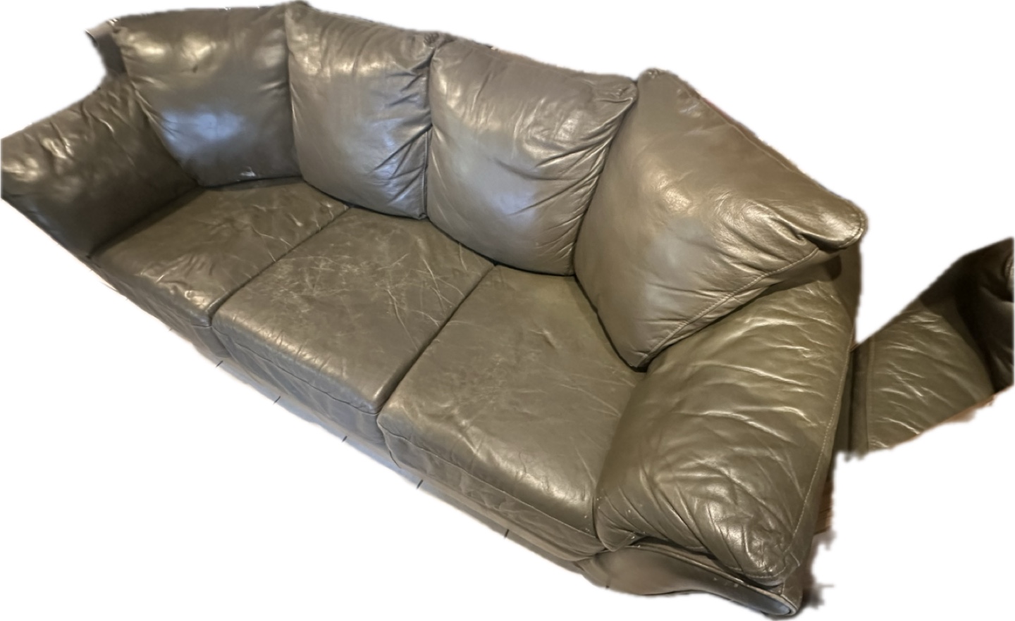 Free Couch AND Glass Table With Chairs - photo 3