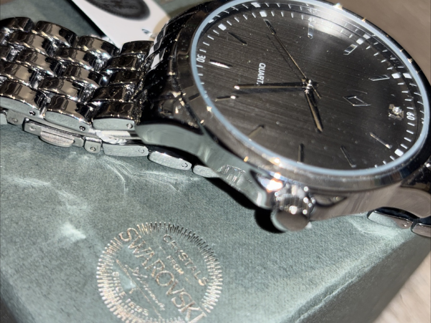 New Nic & Syd Large Face Men’s Stainless Steel Watch - photo 4