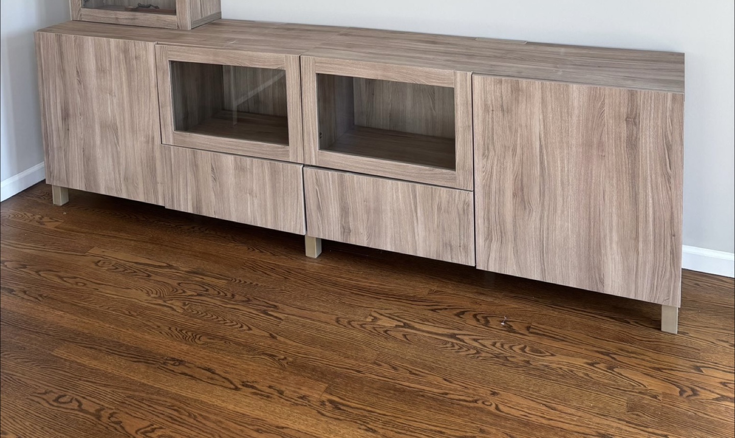 Entertainment Center with Storage - photo 2