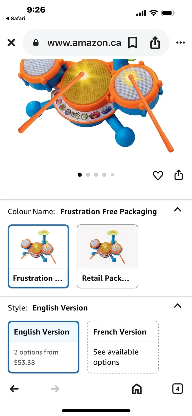VTech KidiBeats Drum Set image indicator(3)