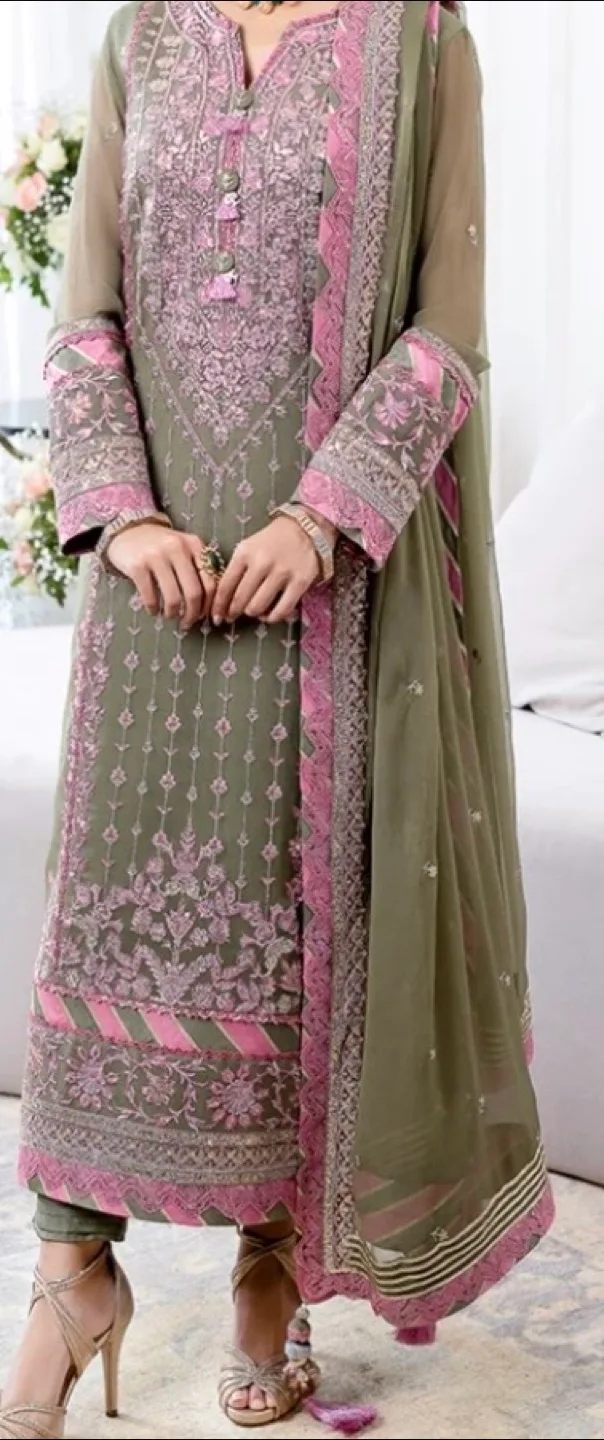 Embroidered Formal Ensemble thumbnail