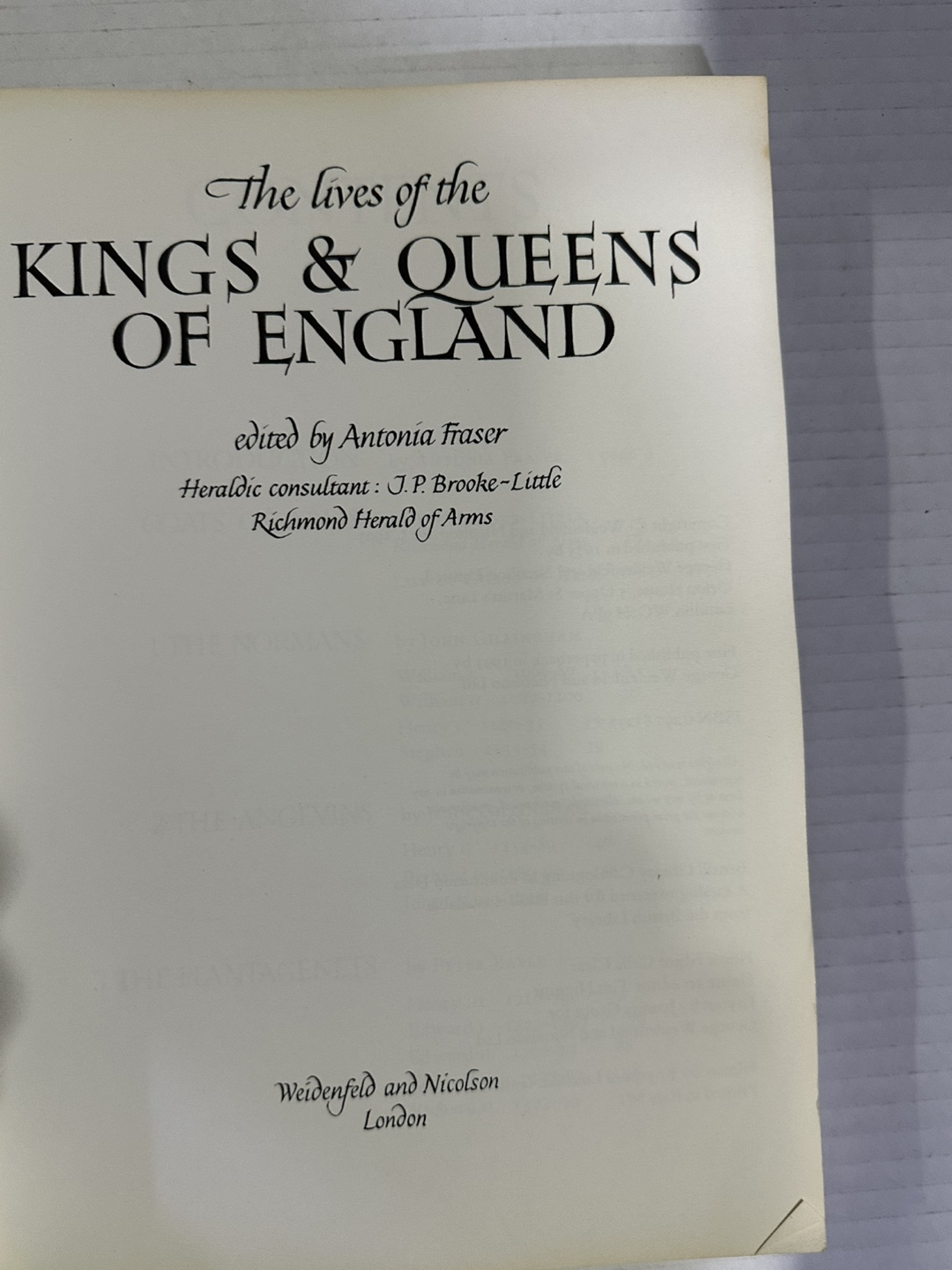 The Lives of the Kings & Queens of England Book - photo 4