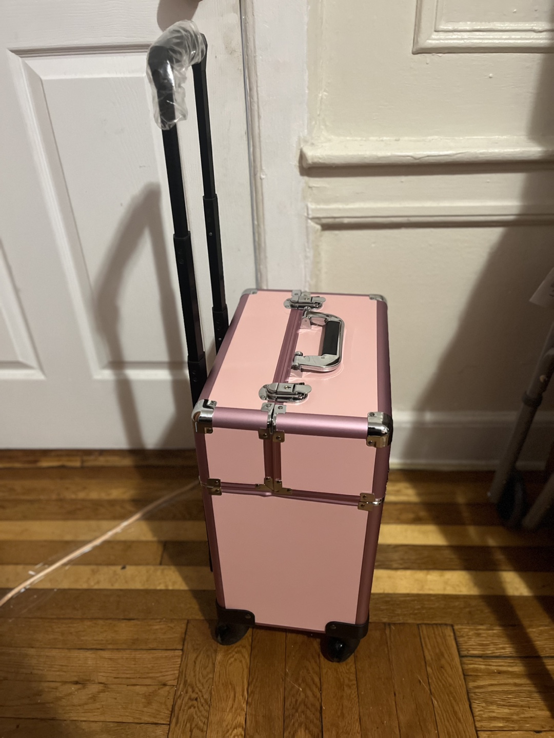 Pink Rolling Cosmetic Case - photo 2