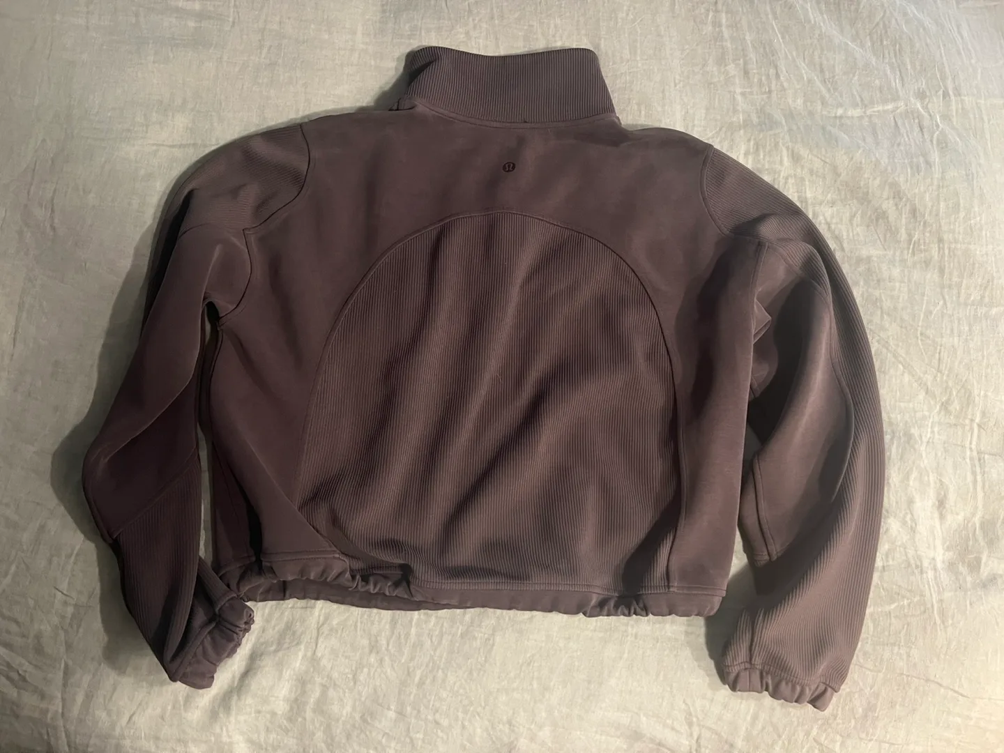 Lululemon Brushed Softstreme Ribbed Half Zip - size 6 image indicator(9)