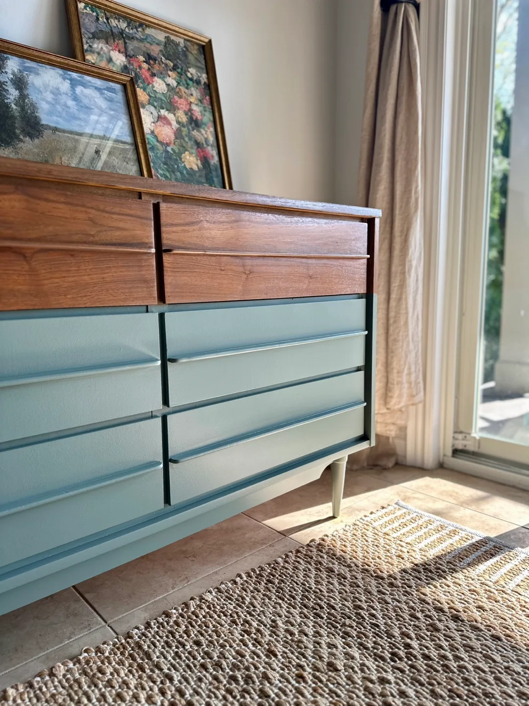 Refinished Mid-Century Modern Dresser image indicator(2)