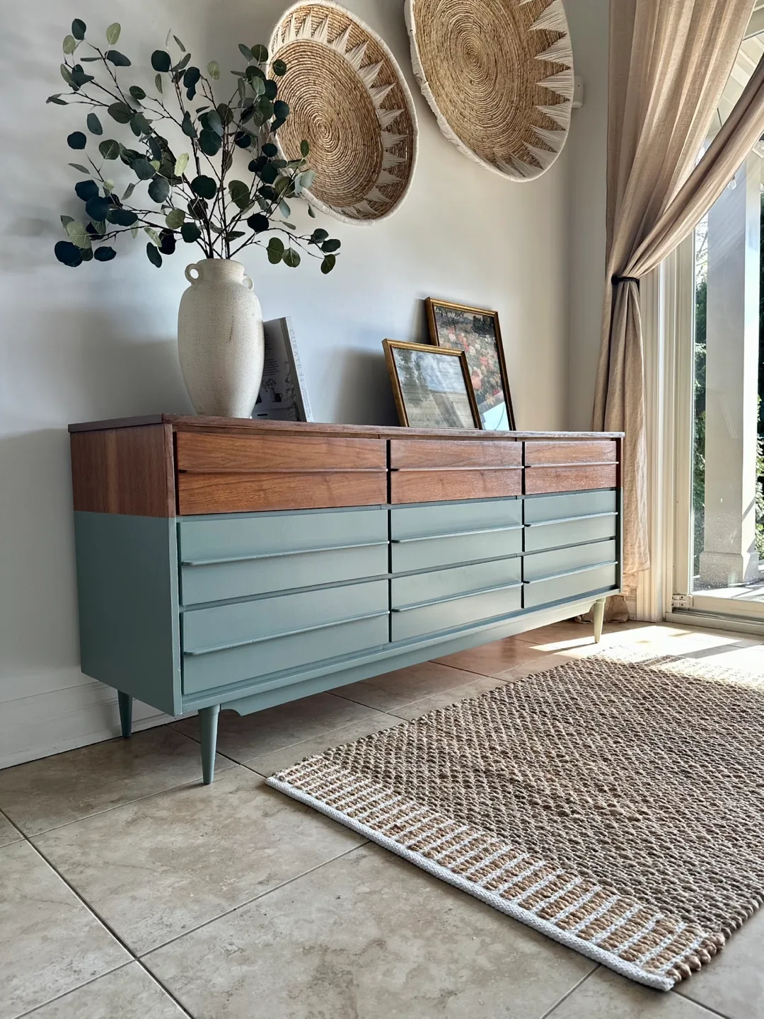 Refinished Mid-Century Modern Dresser image indicator(3)