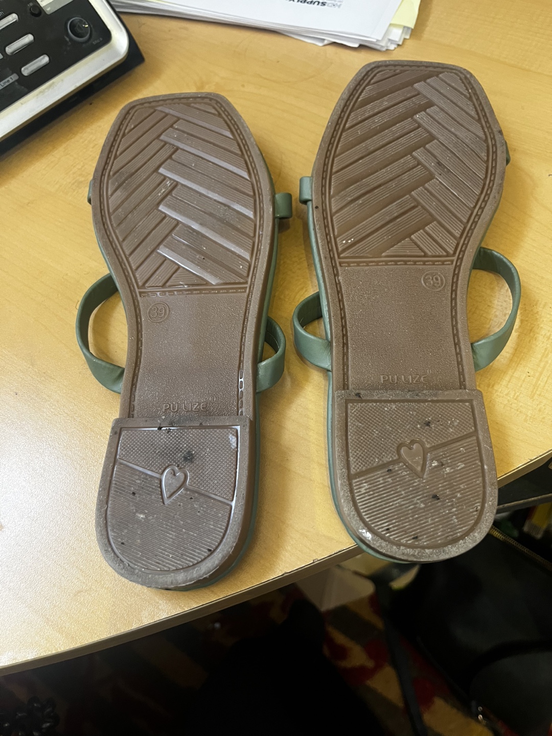 Kisco Green Sandals - Size 39 - photo 2