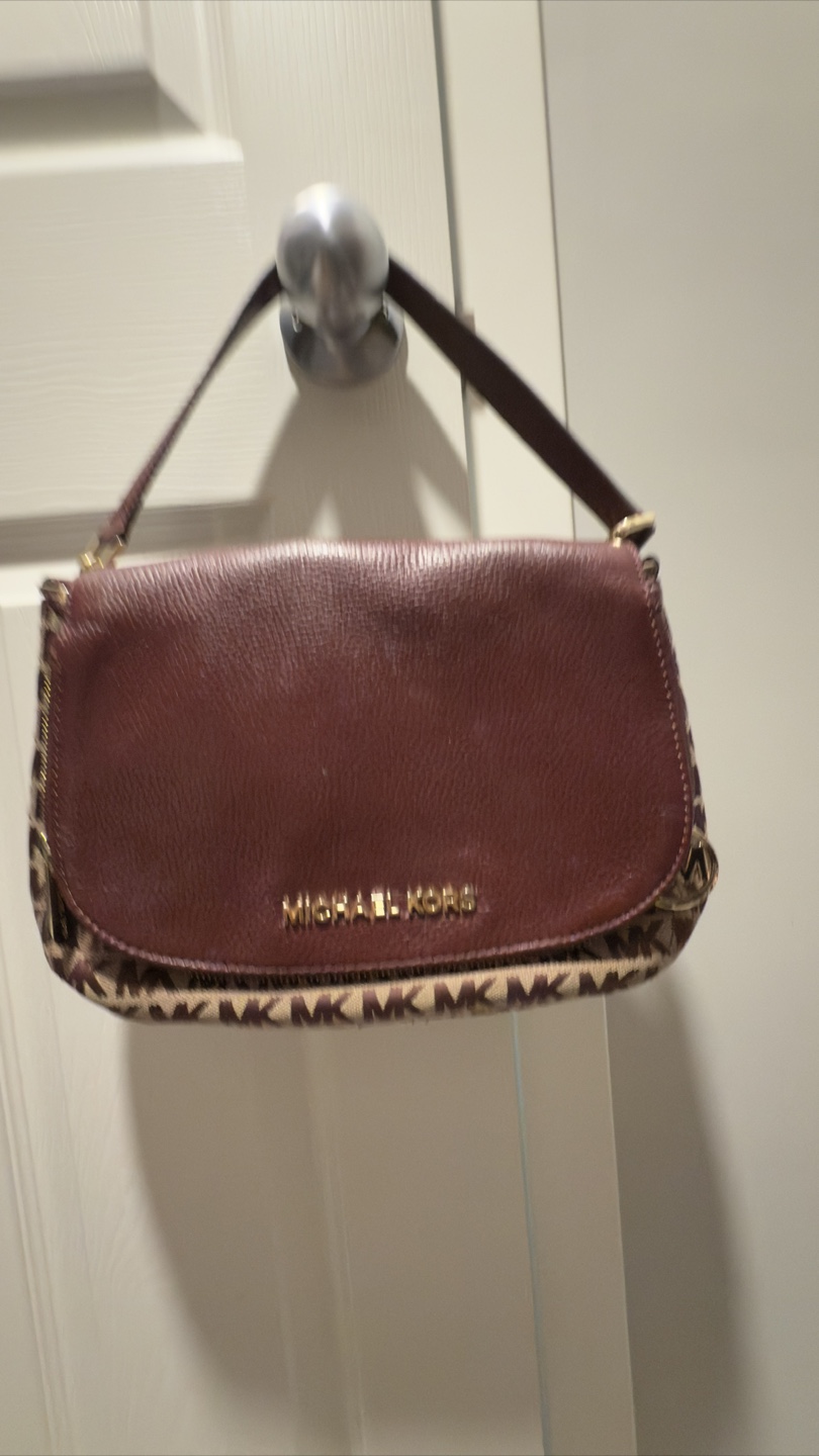 Michael Kors Burgundy Handbag