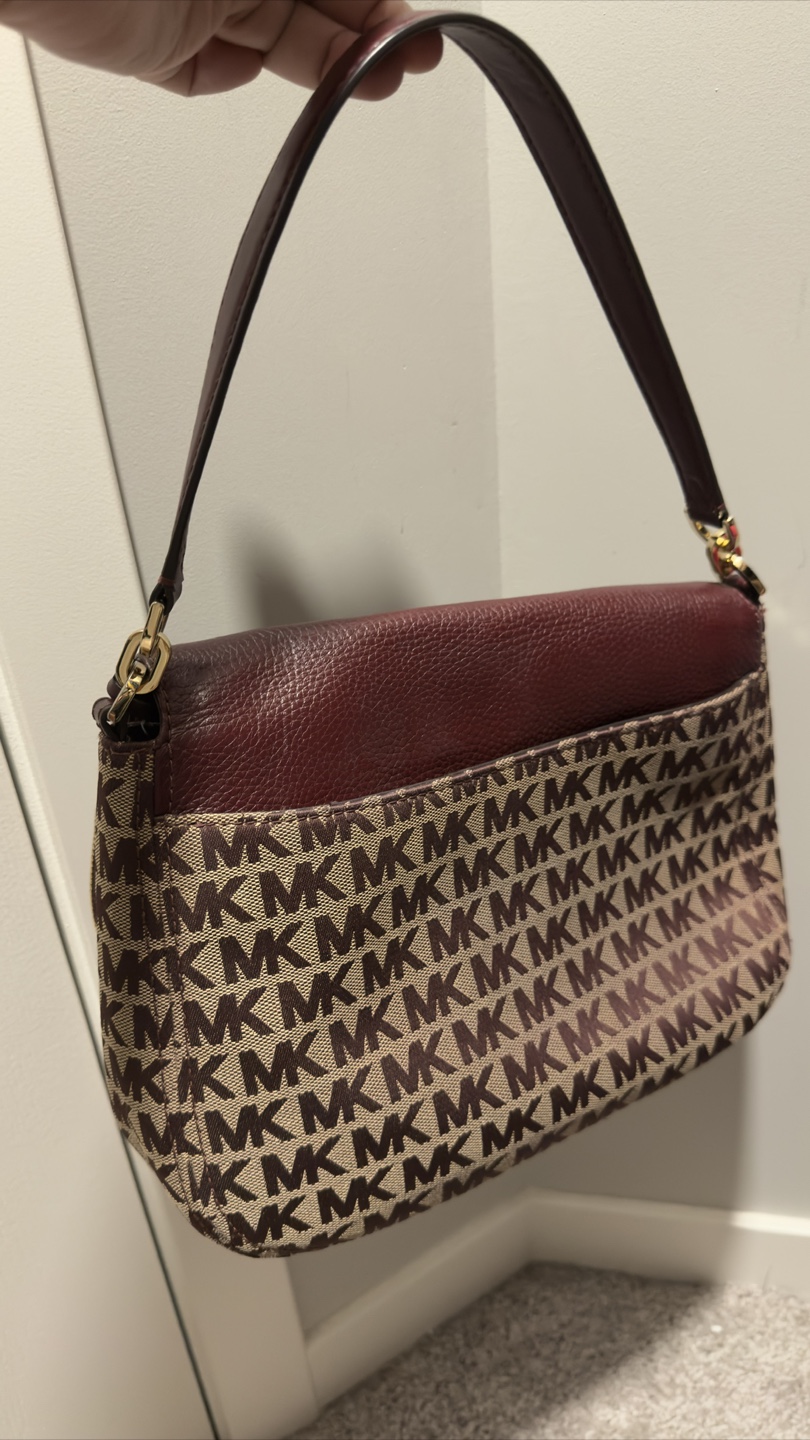 Michael Kors Burgundy Handbag - photo 4