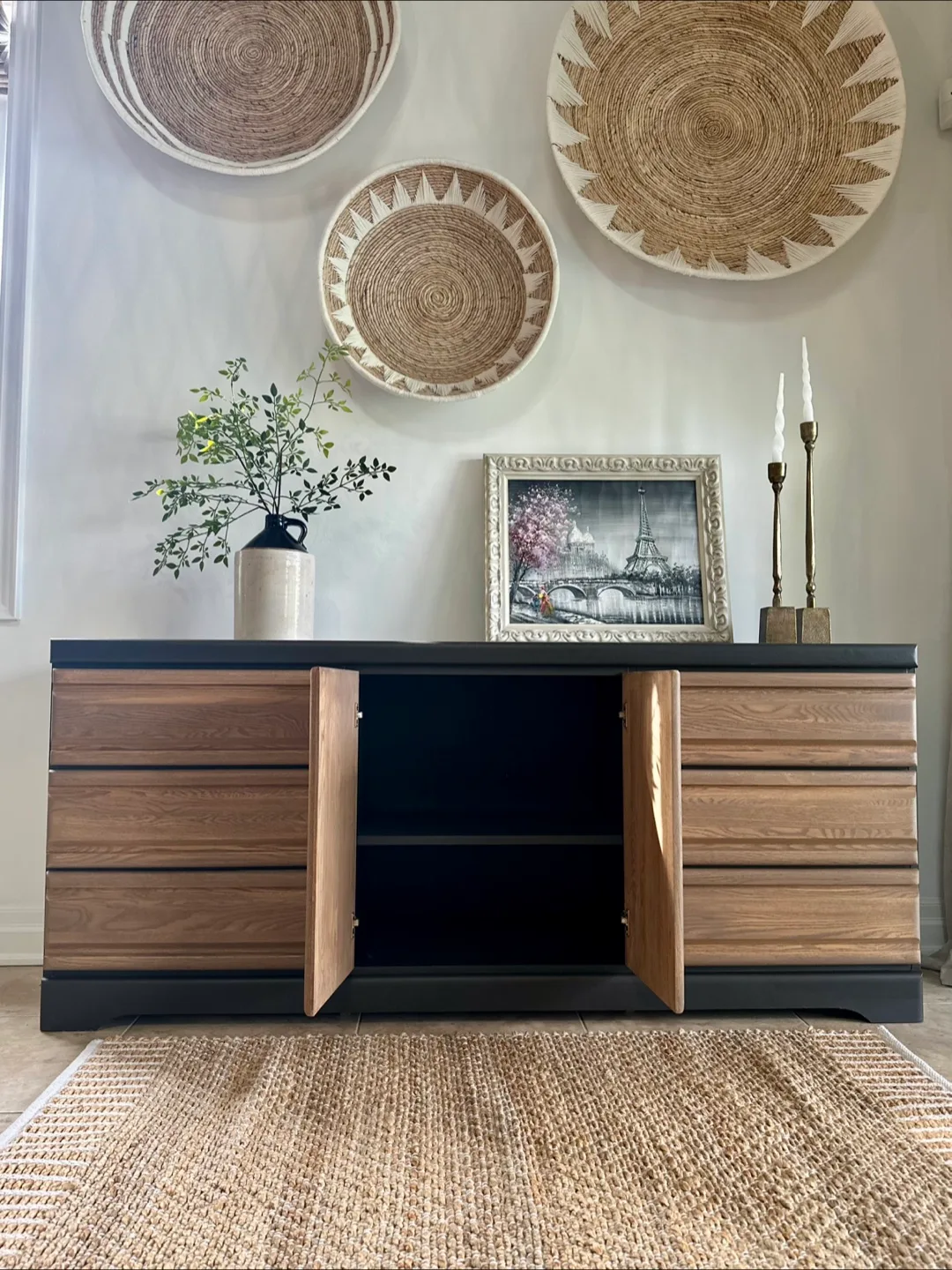 Refinished Oak Sideboard image indicator(2)