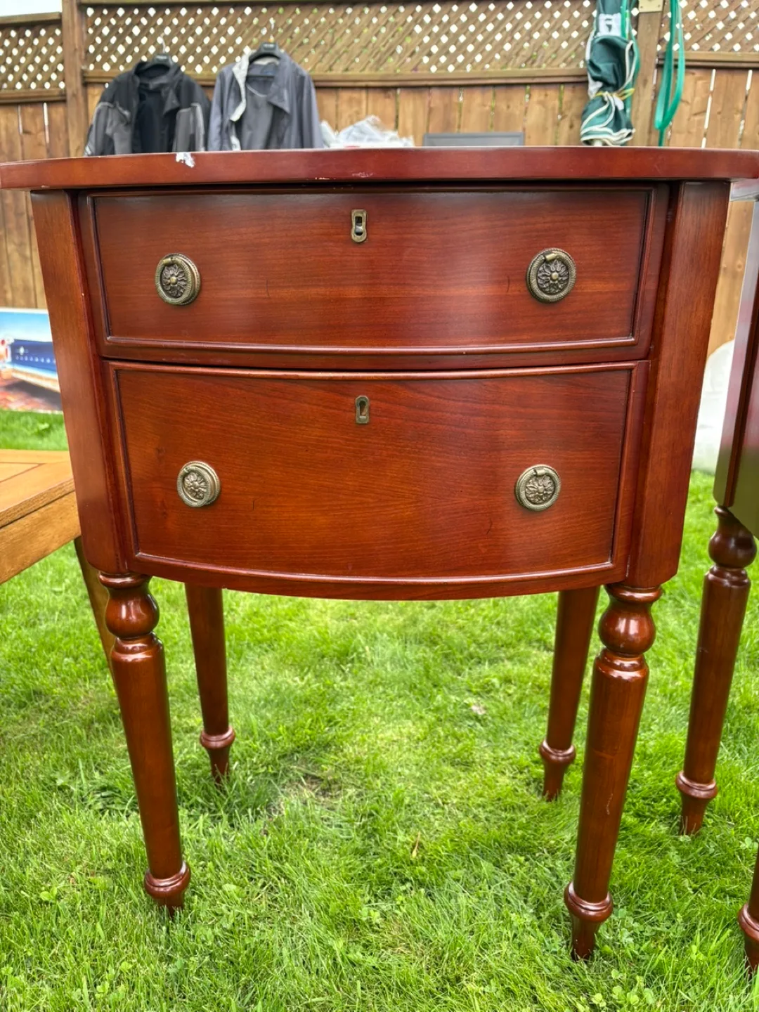 Wooden Nightstands with Drawers thumbnail