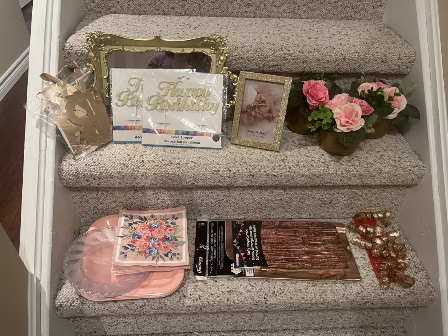 Rose/Gold/Pink Party Decorations Bundle