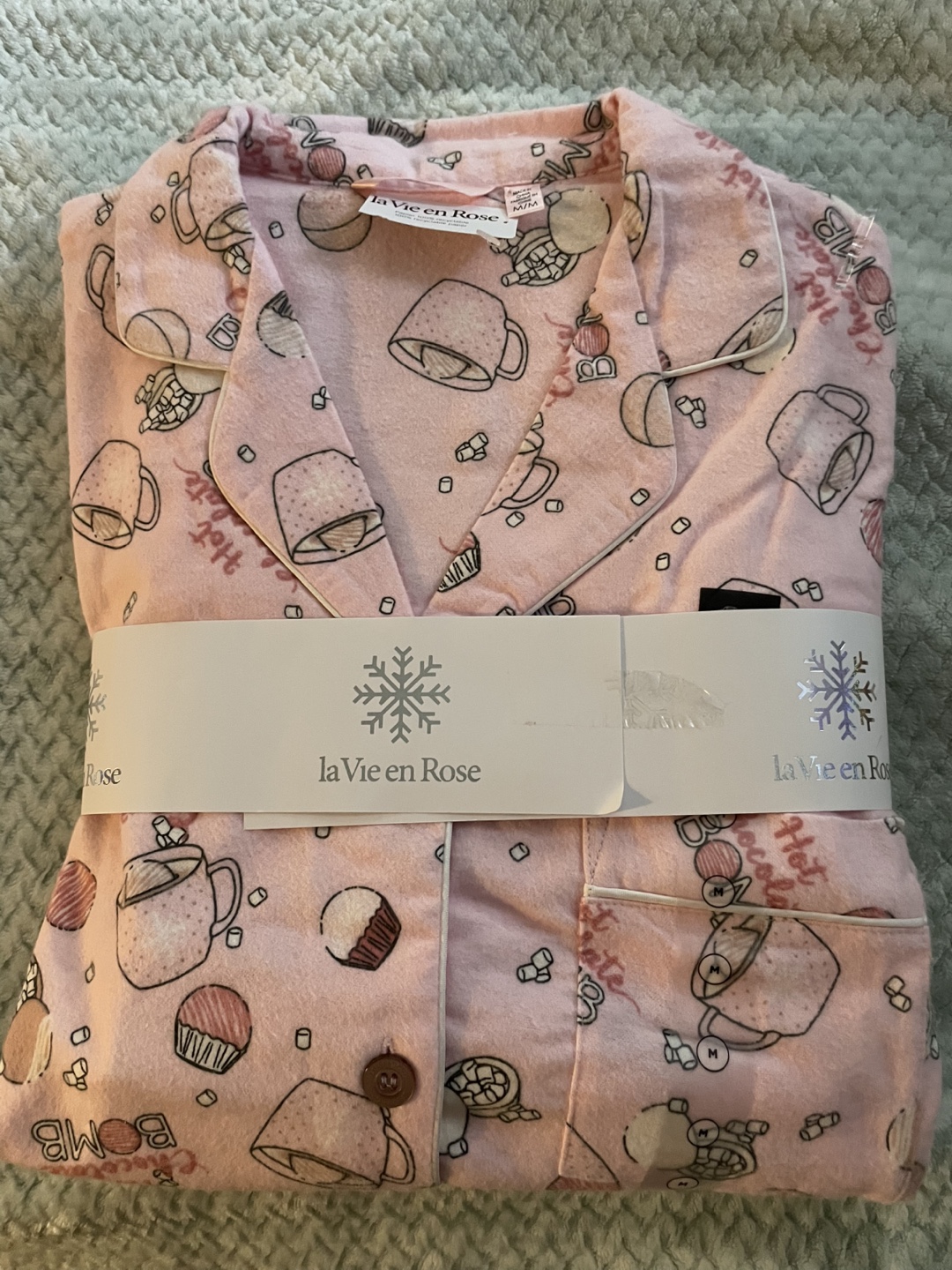 La Vie en Rose Pink Pajama Set