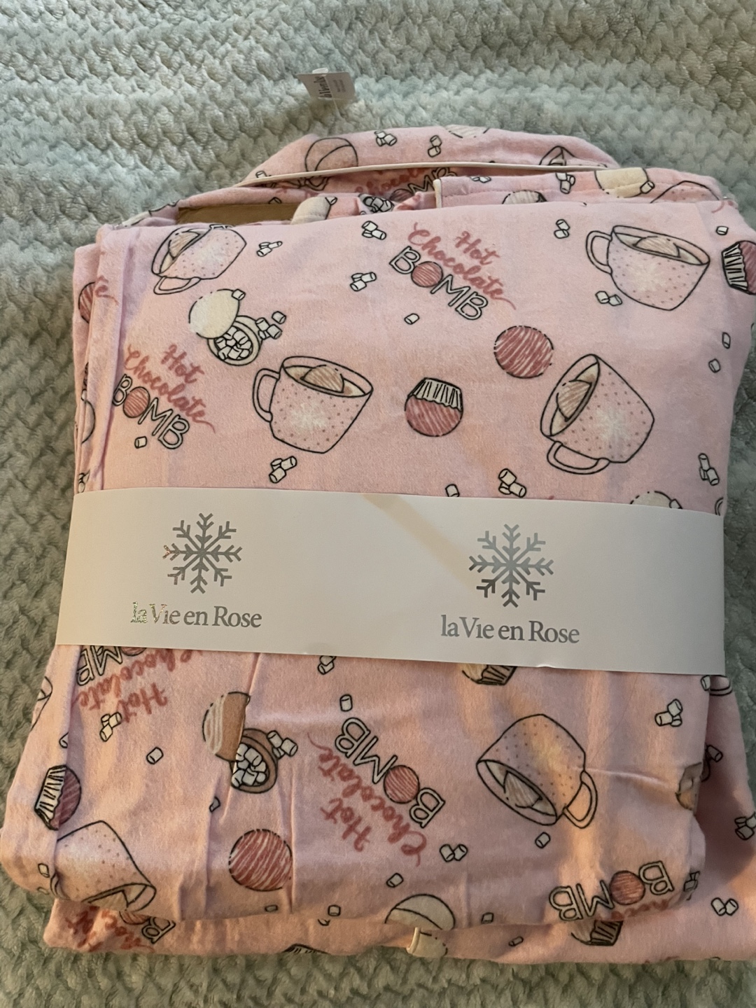 La Vie en Rose Pink Pajama Set - photo 2