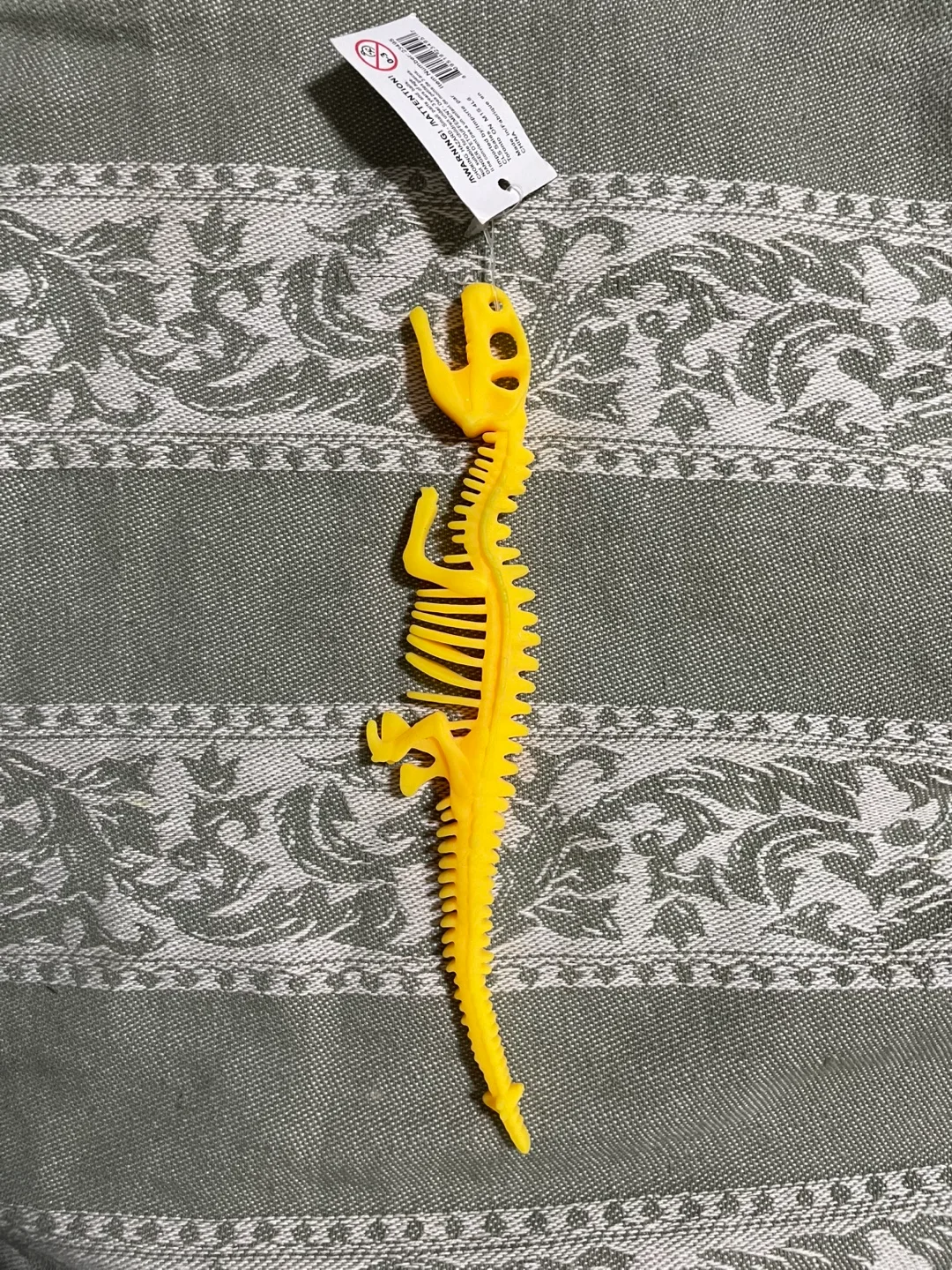 Yellow Dinosaur Skeleton Toy thumbnail