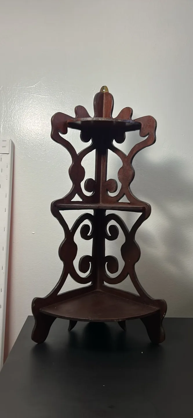 Vintage Corner Shelf Unit thumbnail