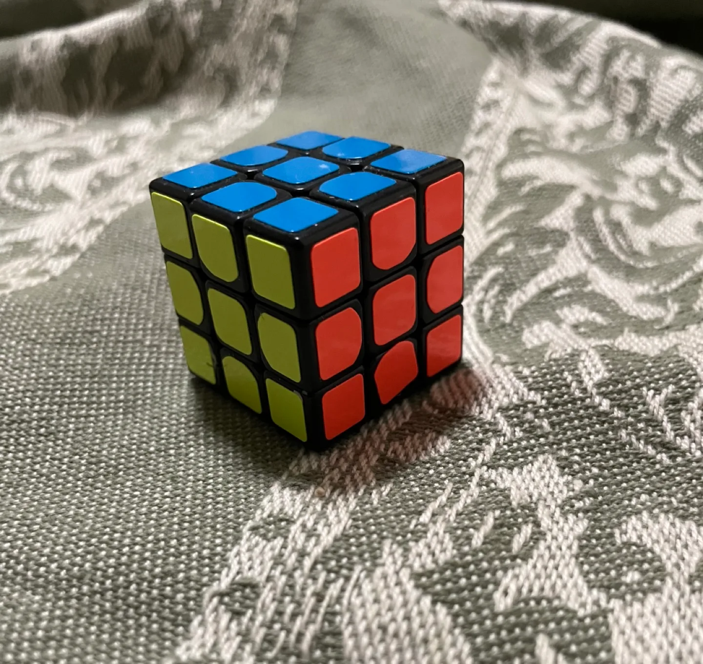 Colourful Cube Puzzle Toy - Rubix cube image indicator(2)