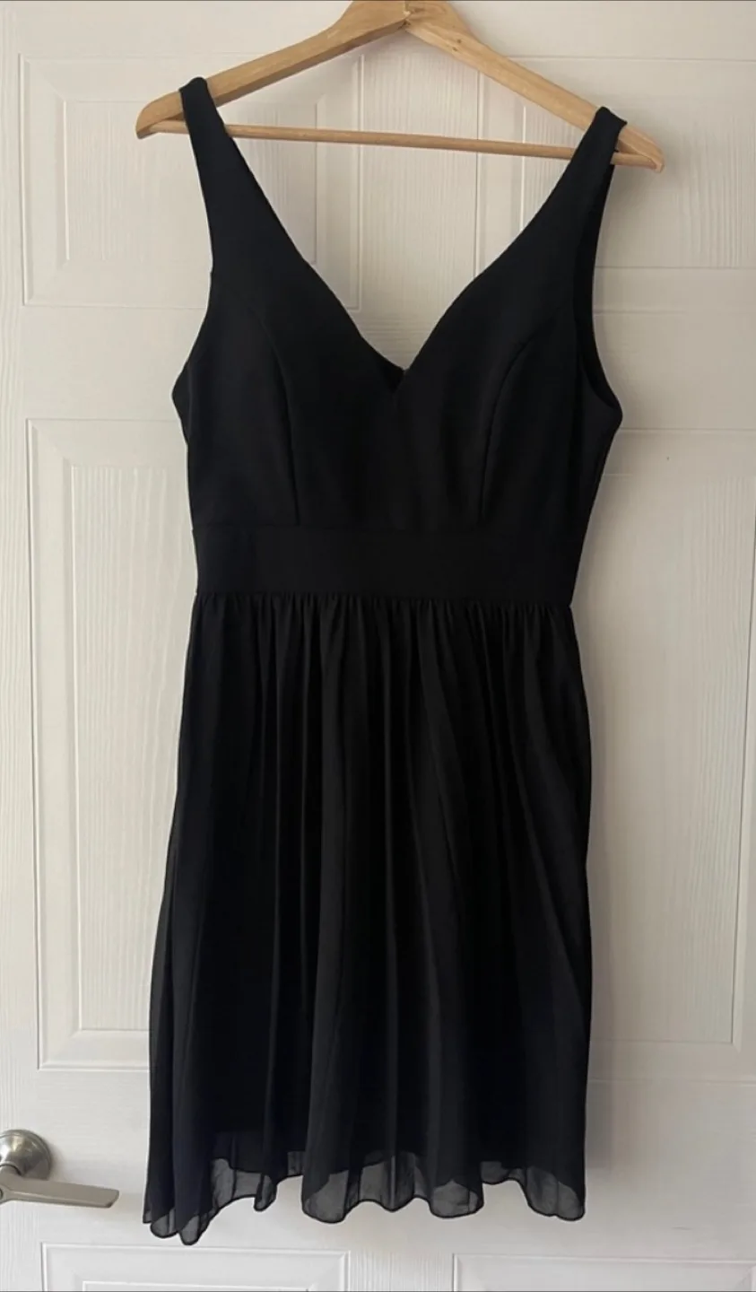 Wal G Black Sleeveless Evening Cocktail Dress size 10 image indicator(3)