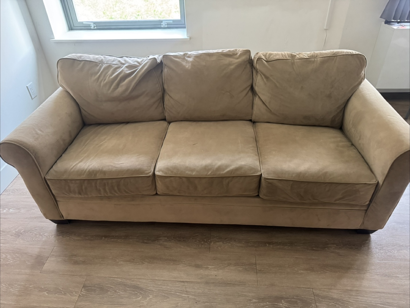 Beige Sleeper Sofa