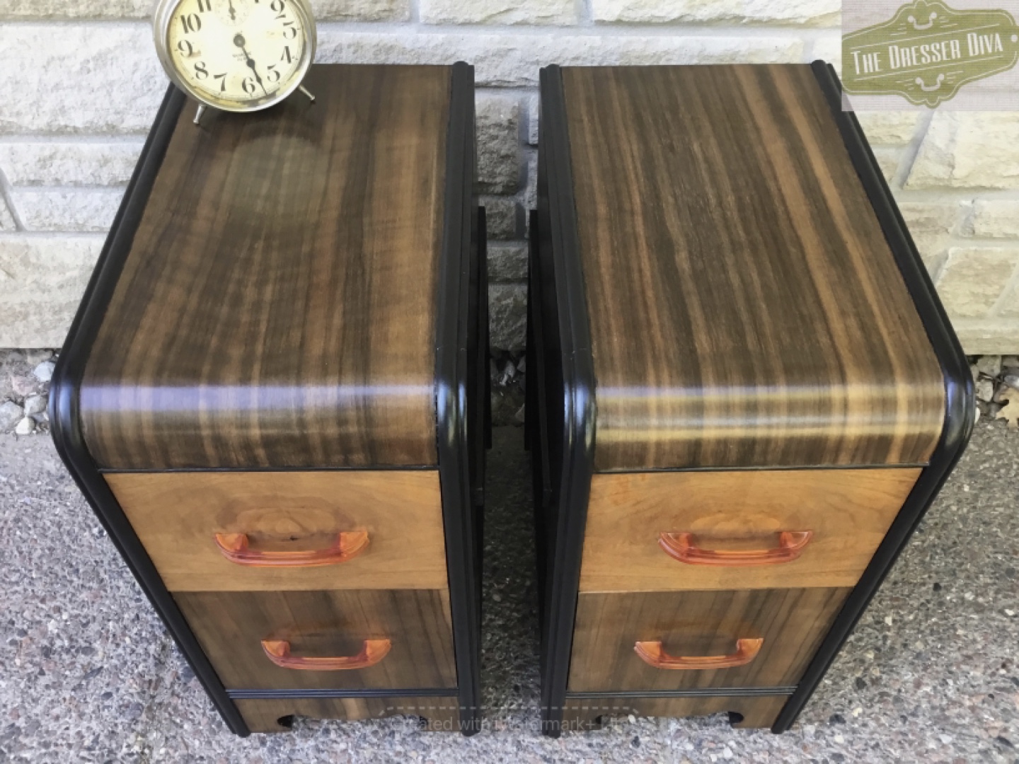Refinished Art Deco Nightstands - photo 2
