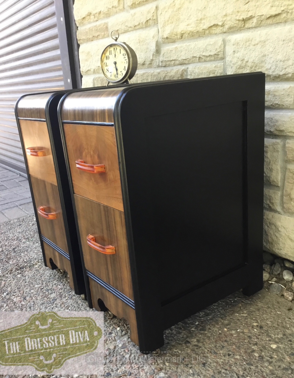Refinished Art Deco Nightstands - photo 4
