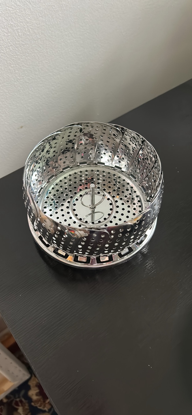 Expandable Stainless Steel Steamer Basket - photo 2