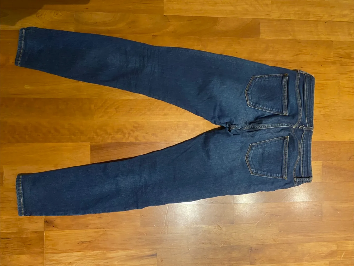 ZARA strech Dark Wash Denim Jeans image indicator(2)