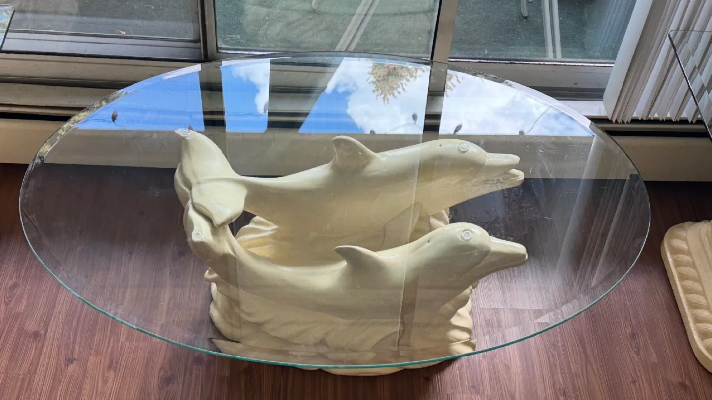 Unique Dolphin Coffee Table Set image indicator(2)