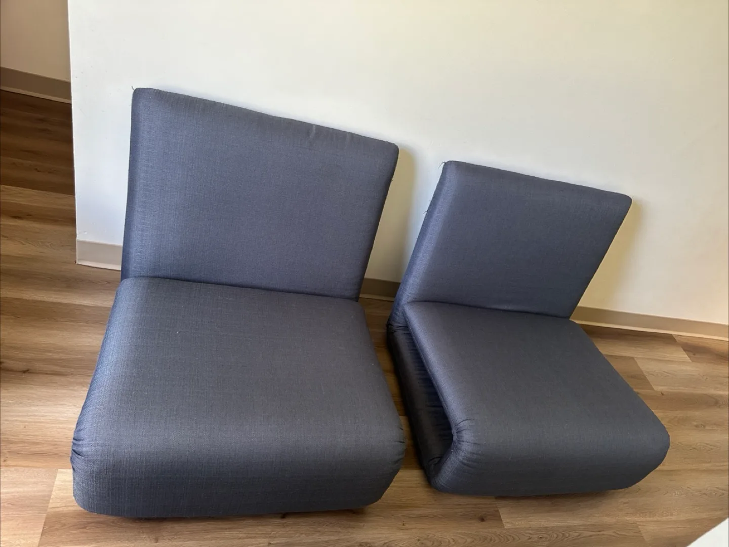 Set of Two Modern Floor sofas thumbnail