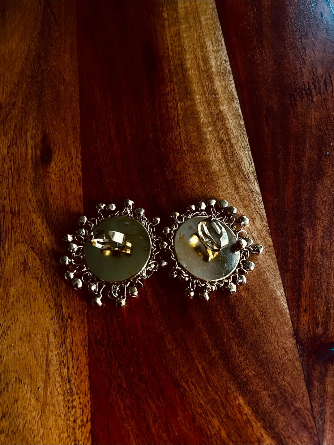 Vintage mirror rings