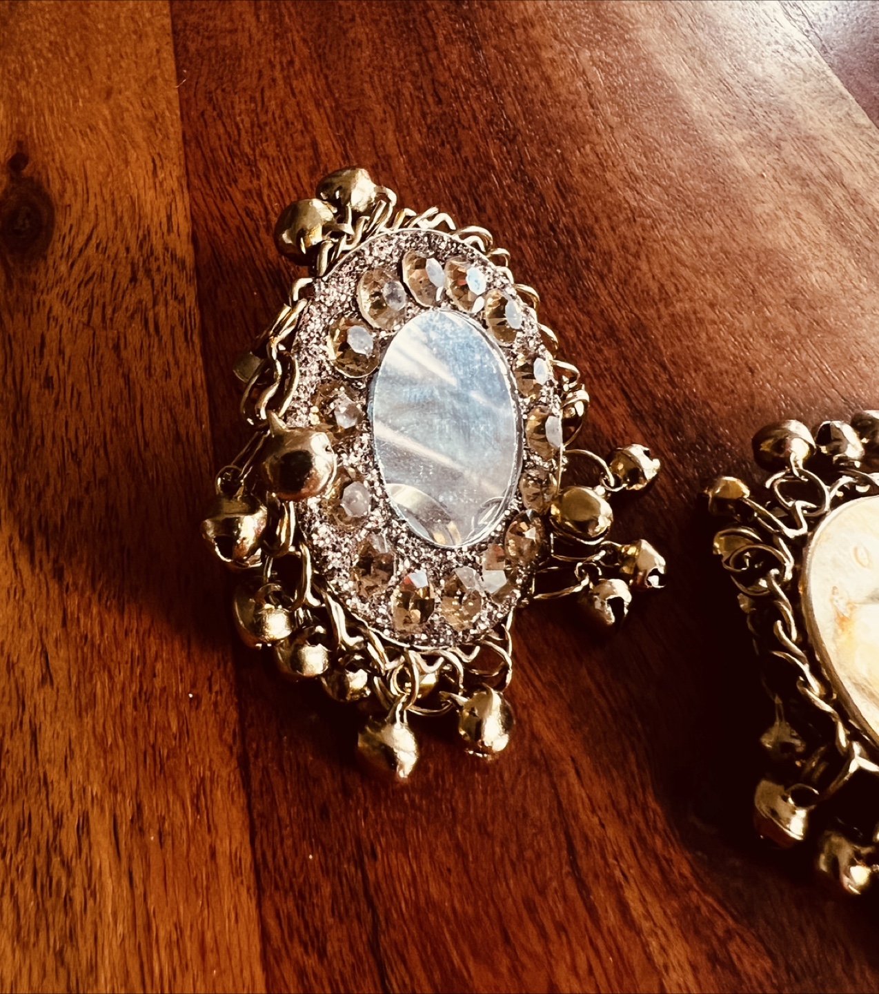 Vintage mirror rings - photo 2