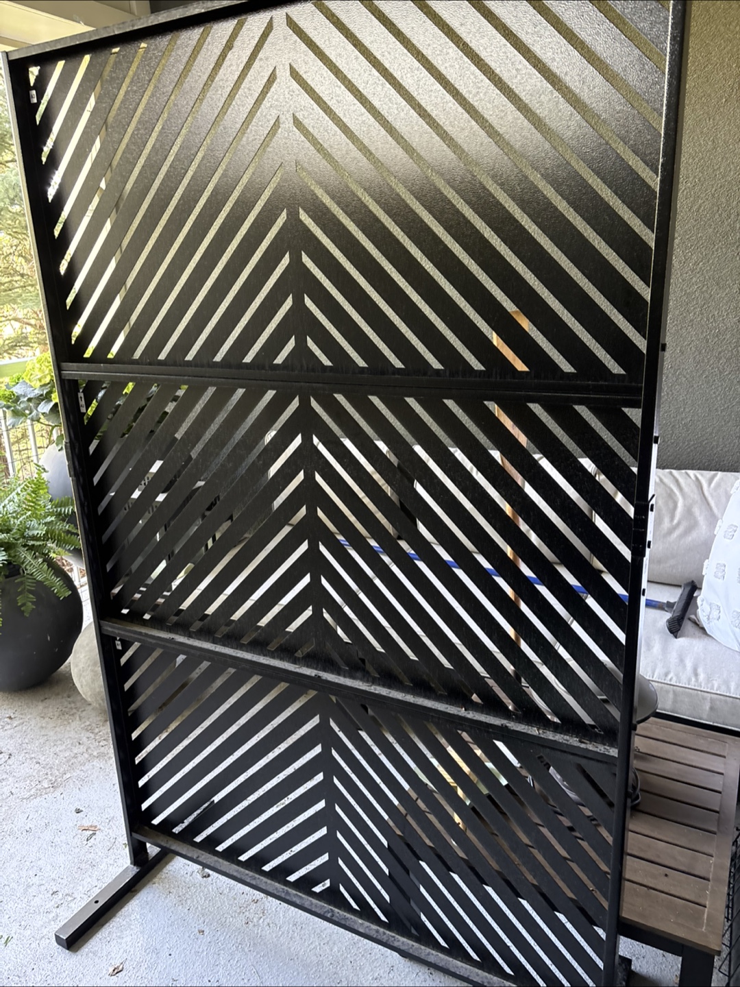 Decorative Room Divider / Outdoor Metal Privacy Divider