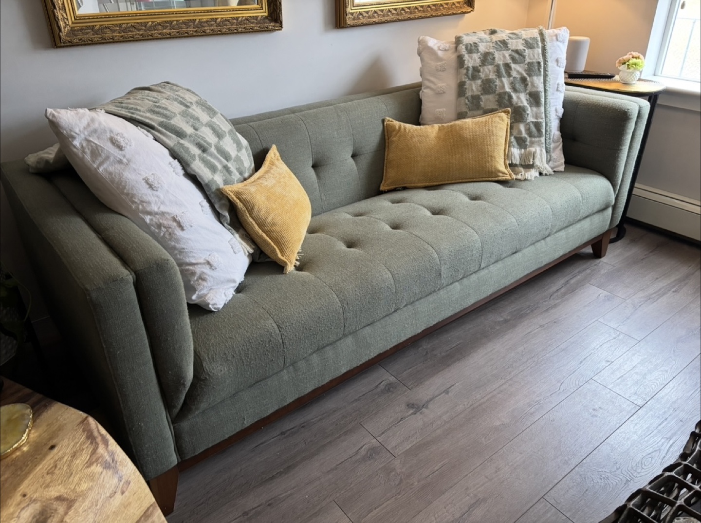 Stylish Green Sofa - photo 2